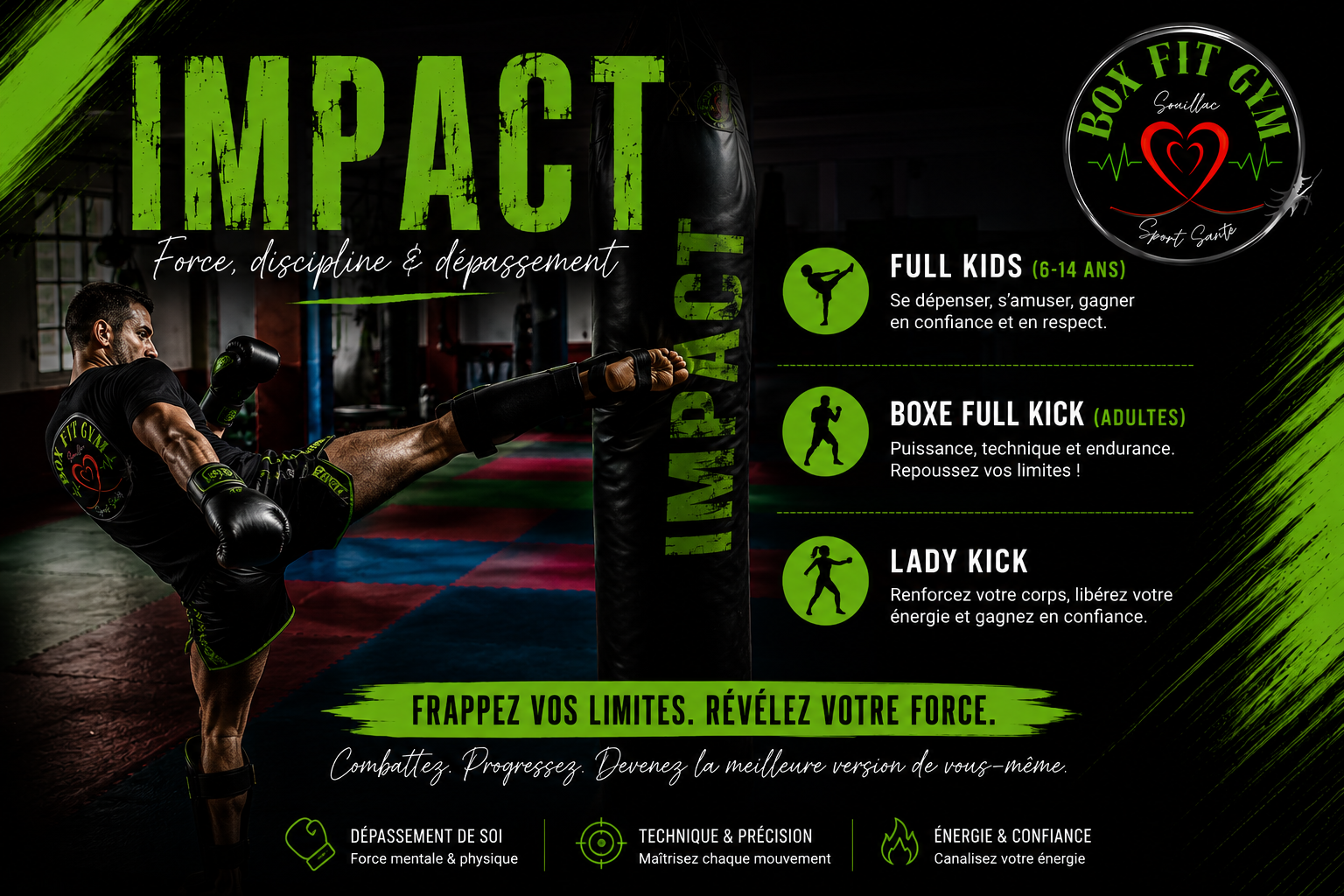 IMPACT — Full Kid, Boxe Full Kick, Lady Kick