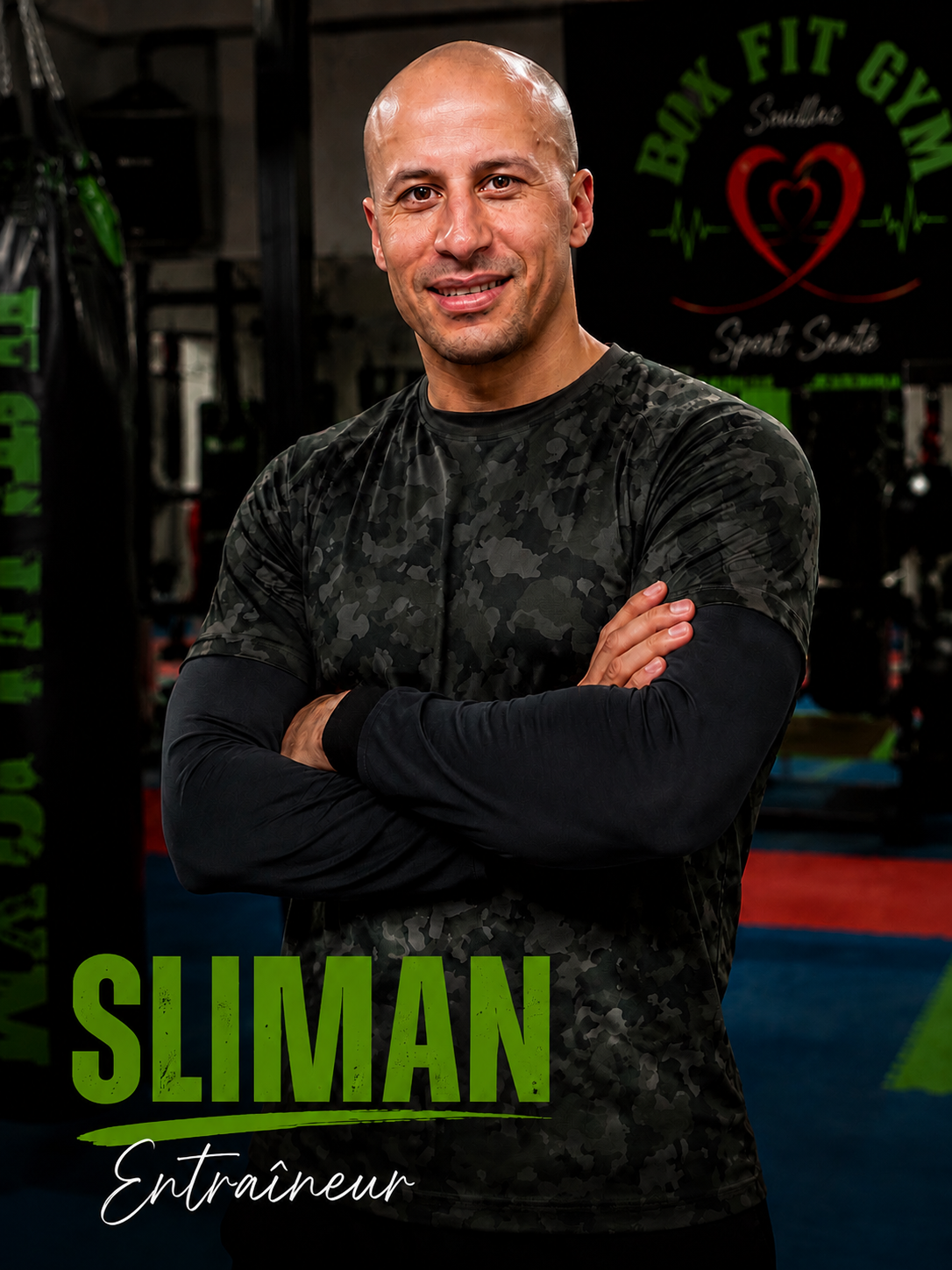 Sliman, entraîneur Box Fit Gym Souillac