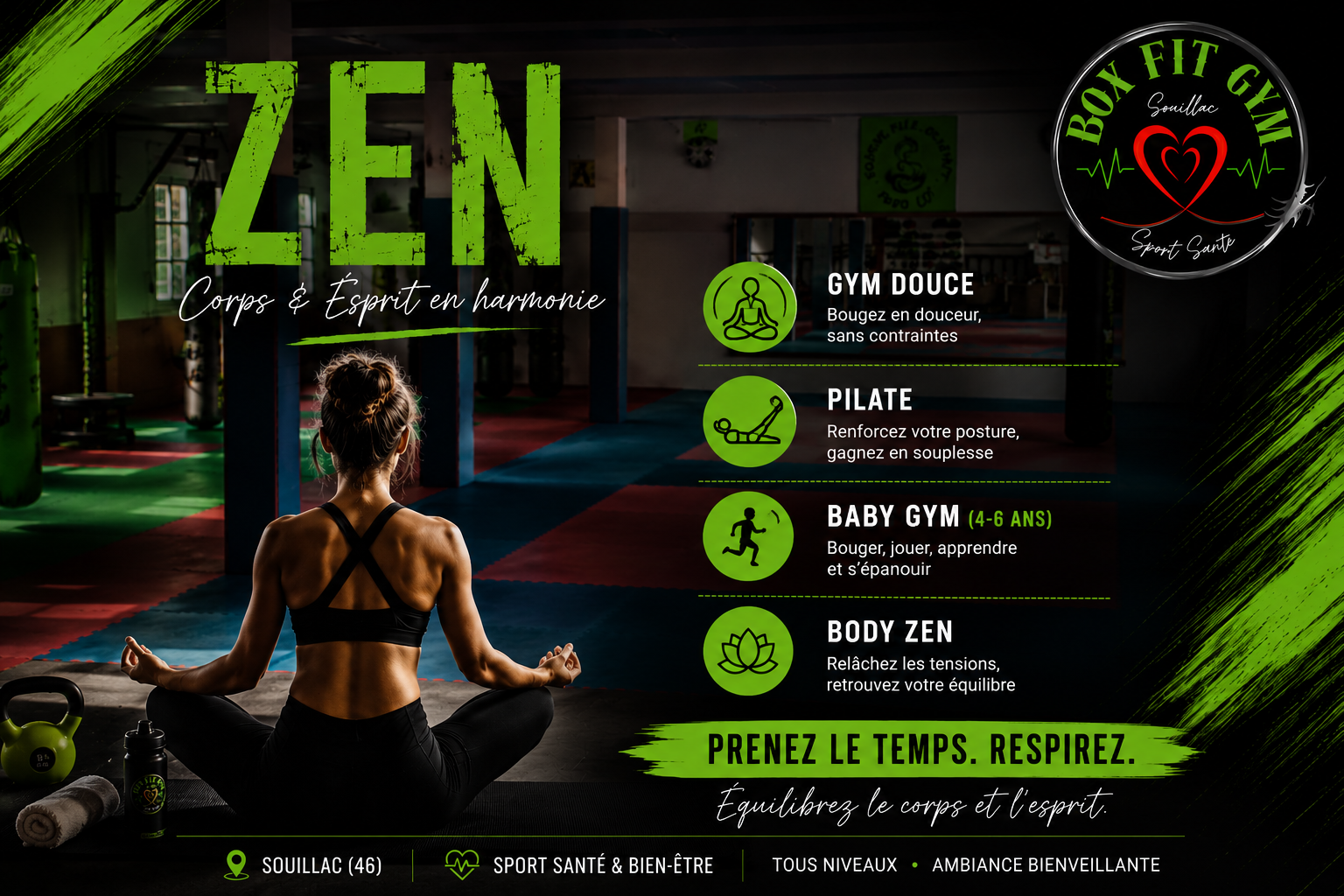ZEN — Gym Douce, Pilates, Baby Gym, Body Zen
